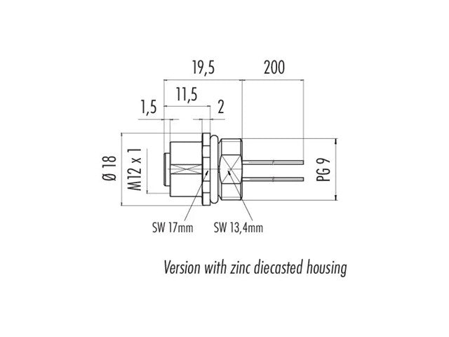 09 - 3432 - 00 - 04 - Circular Connectors - 2050000990908