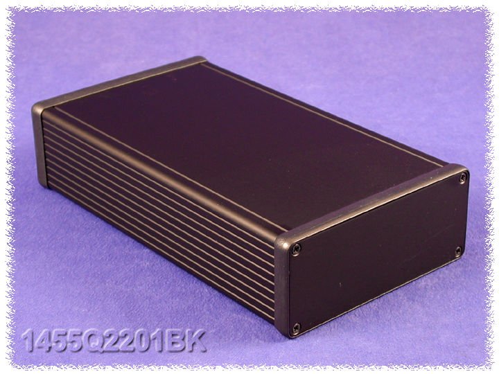 1455Q2201BK - Metal Enclosures -