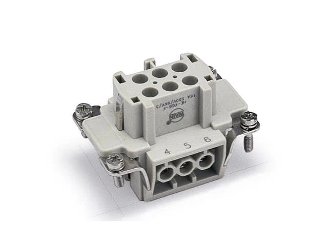 HE-006-F Series 6E 6P+E Size 6B Insert