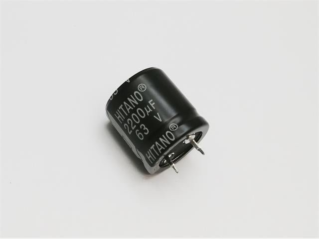 2200UF 63VR ELP - Capacitors -