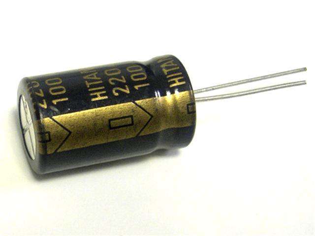 220UF 100VR EXR - Capacitors -