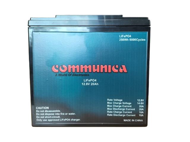 BATT 12,8V20 COM
