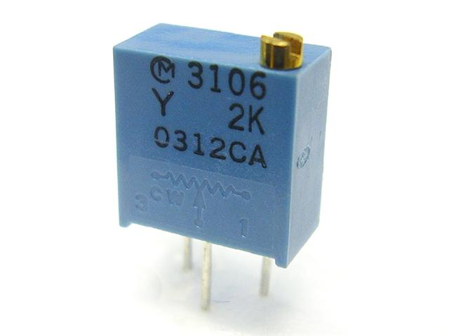 3296Y - 200K (POT3106Y/PV36Y - 200K) - Potentiometers, Trimmers & Rheostats -