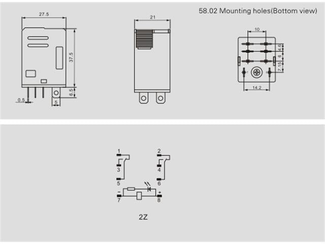 3502-AC240V - Relays -