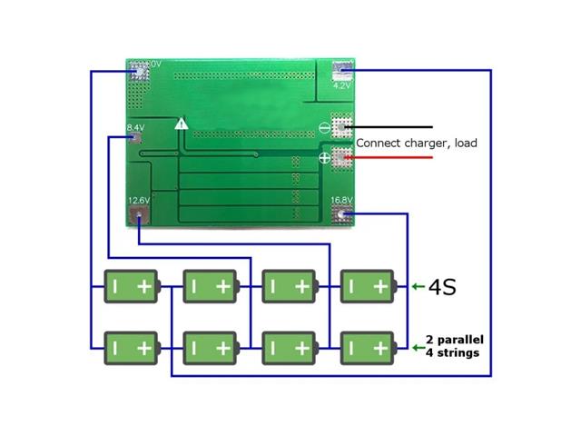HKD 4S LITH BATT CHARGE/PROT 40A