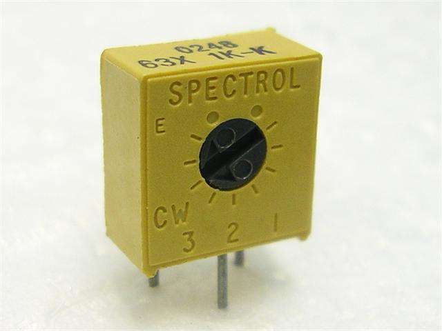63X1M - Potentiometers, Trimmers & Rheostats -