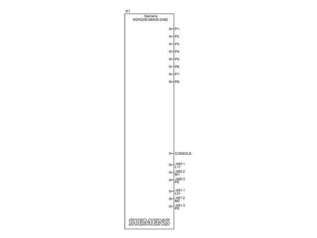 6GK5208 - 0BA00 - 2AB2 - Industrial Automation - 4047622178324