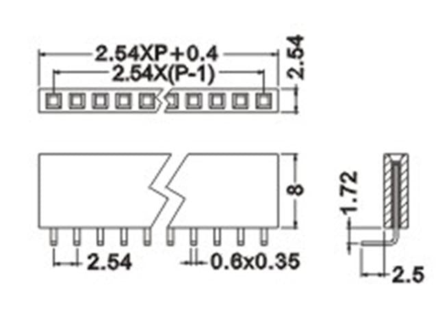 724040 - PCB Connectors -