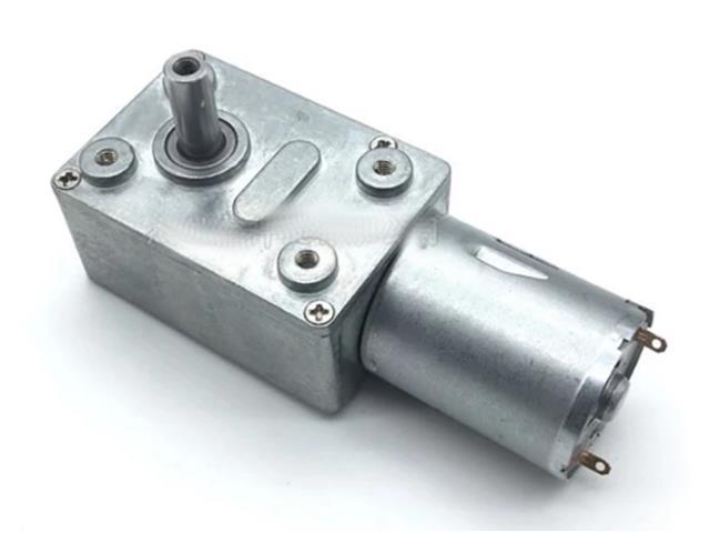 BDD WORM GEAR MOTOR 12V 40RPM - Motors, Motor Drivers & Controllers -