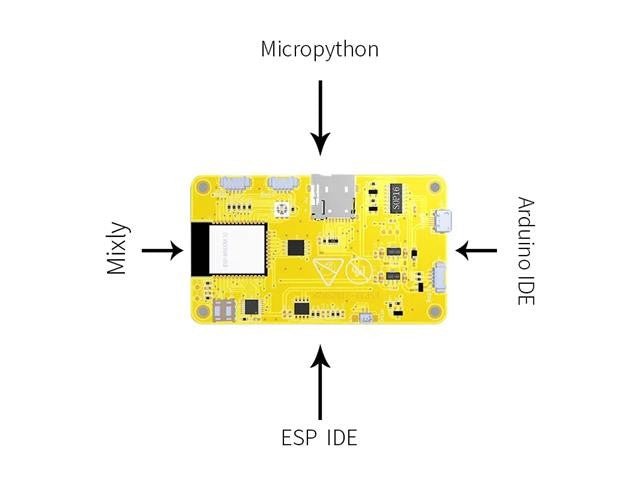 BMT ESP32 LVGL+WIFI+BT+3.5IN LCD - Development / Microcontroller Boards -