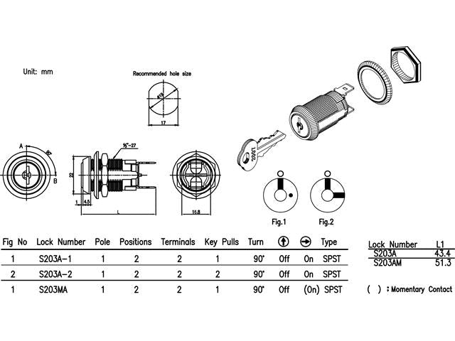 IGS203AM (KEY#2341)