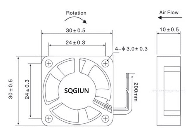 CMU FANDC012030 - 3010 FAN - Fans -