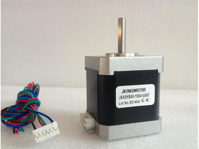 CMU SHAFT REV STEP MOTOR NEMA 17 - Motors, Motor Drivers & Controllers -
