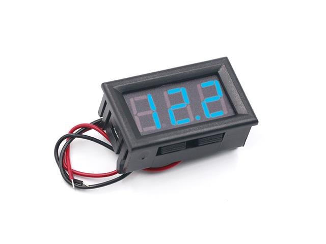 DPM/HKD DIG VOLTMETE 4,5-30V BLU - Panel Meters -