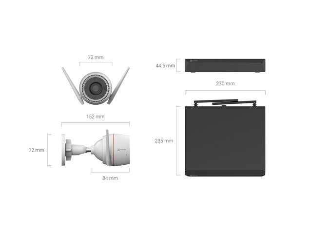 EZVIZ CS - BW3844 - A0E60 - CCTV Products & Accessories - 6941545636795