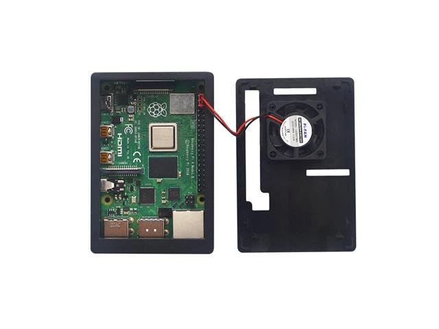 FGH RASP PI 4B PLASTIC ENCL +FAN - Internet of things (IoT) Enclosures -