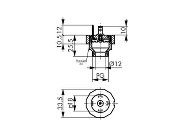 GSP3M20 BK - Circular Connectors -