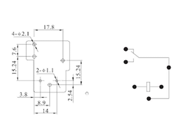 HF105F-1-012D6-1ZS - Relays -