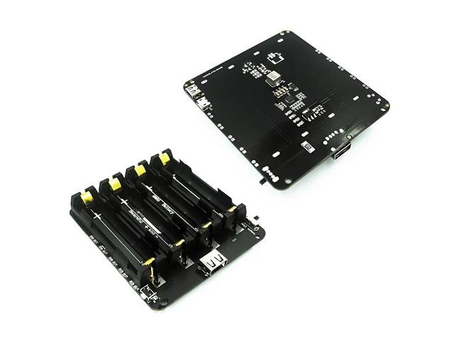 HKD 4X18650 BATT HOLD/CHRG+CABLE - Power, Battery & Solar -