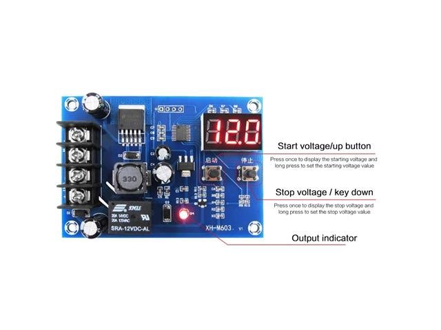 HKD XH-M603 DIG BAT CONT 12V-24V - Power, Battery & Solar -