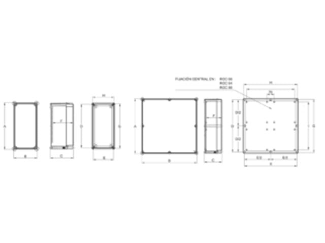 IDE ROC42PO - Industrial Enclosures -