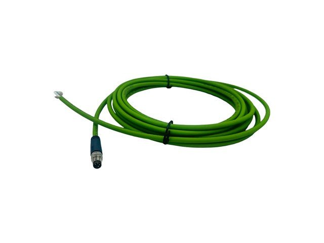 M8 - M04 - T - 5.0 - PUR - ETHERCAT - Actuator/Sensor Cable -