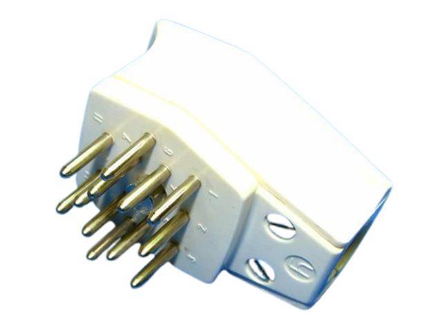MES120 WHITE - Audio Connectors -
