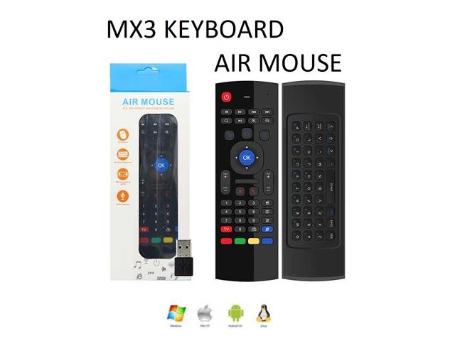 MX3 KEYBOARD AIR MOUSE - TV, Video & DSTV Accessories -