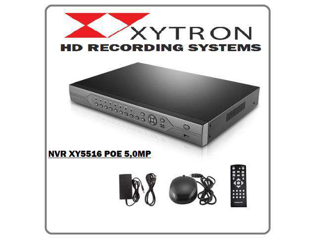 NVR XY5516 POE 5,0MP - CCTV Products & Accessories -