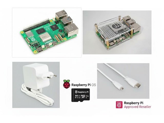 RASPBERRY PI 5B 4GB SP - KIT - Development / Microcontroller Boards - 5056561803319