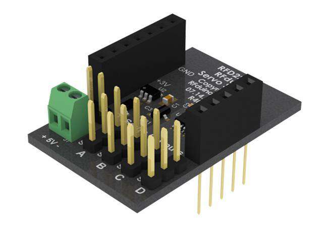 RFDUINO SERVO SHIELD - Breakout boards / Shields / Modules -