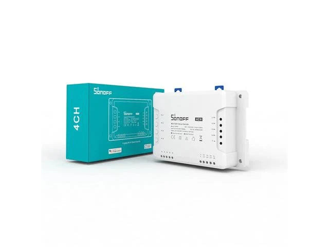 SONOFF 4-Gang Wi-Fi Smart Switch with RF Control