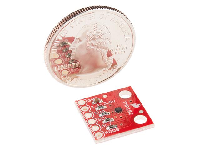 SPF TMP102 DIG TEMP SENSOR B/OUT - Breakout boards / Shields / Modules -
