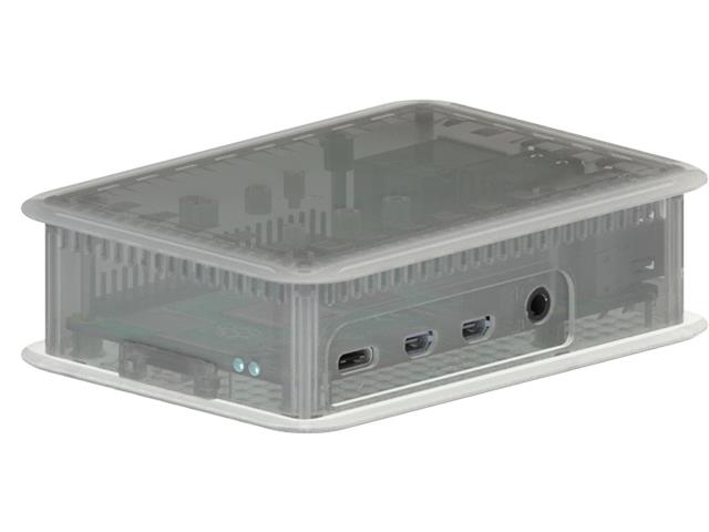 TEKO RASPBERRY PI 4B ENCL CLEAR - Internet of things (IoT) Enclosures -