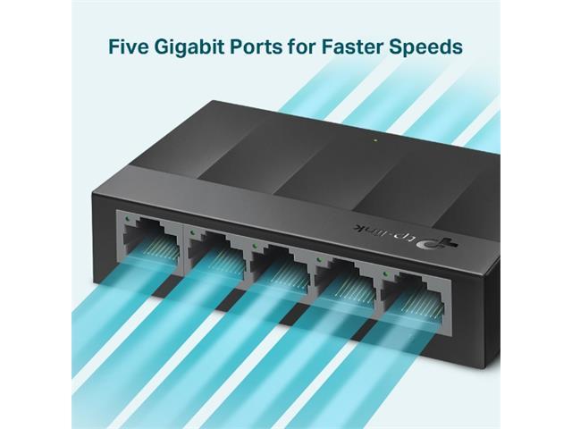 TP-LINK LS1005G - Network Hubs & Switches - 6935364085469