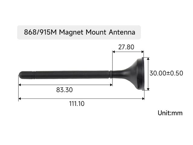 WVS LORA 868/915 MAG ANTENN 5DBI - Communications -