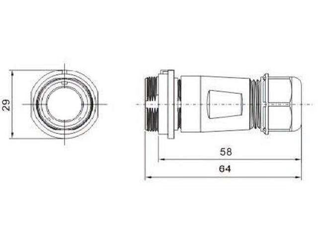 XY - CC211 - 7P - II - 1C - Circular Connectors -
