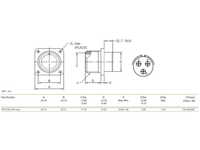 XY3102A-14S-1S - MIL-Spec / MIL-Type -
