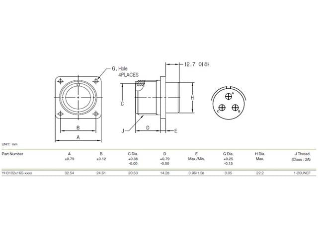 XY3102A-16S-5S - MIL-Spec / MIL-Type -