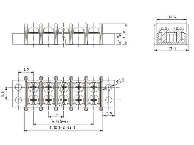 XY848A-16P - Terminals -