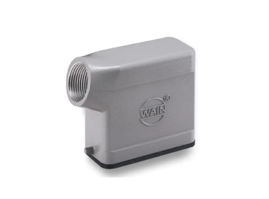 H10A-SE-2B-M20 - Hood Side Entry Metal w/2 Pegs For "10A" Ser. M20 IP65