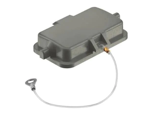 Protection Cover Plastic w/2 Pegs For "10B" Housings w/Small Loop IP65