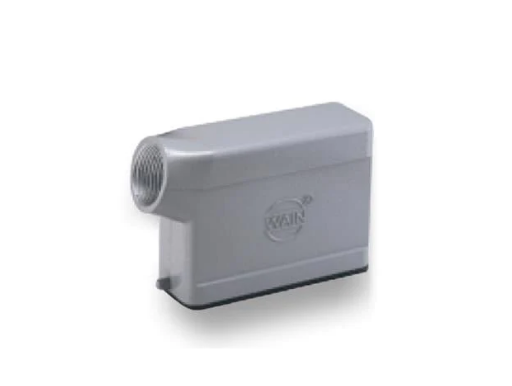 H16A-SE-2B-M20 - Hood Side Entry Metal w/2 Pegs For "16A" Ser. M20 IP65