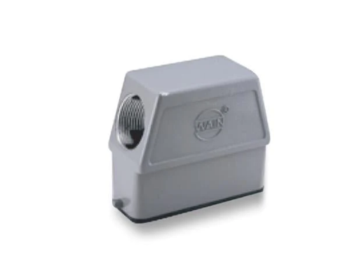 H16A-SEH-2B-M25 - Hood Side Entry Hi Metal w/2 Pegs For "16A" Ser. M20 IP65