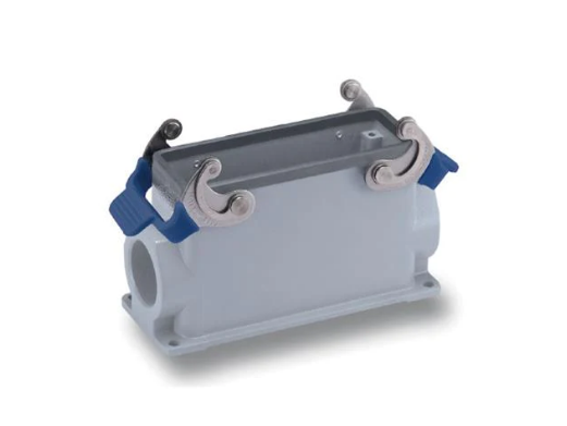 H24B-SFH-2L/SC-2M32 - Surface Housing Hi Metal (81mm) w/2 Loc Levr Side Entry For "24B" Ser. 2xM32 IP65