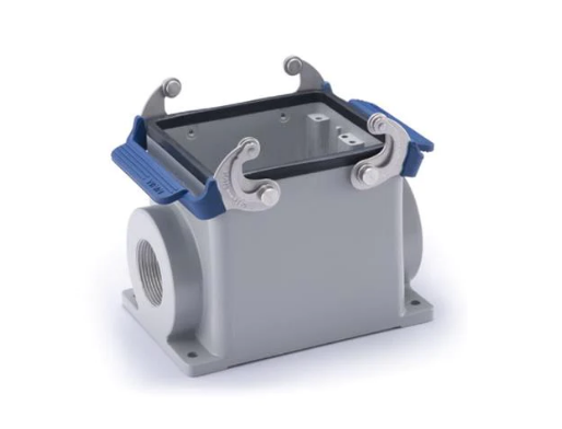 Surface Housing Hi Metal (90mm) w/2 Locking Levers Side Entry For "32B" Ser. 2xM40 IP65 - H32B-SF-2L/SC-2M40