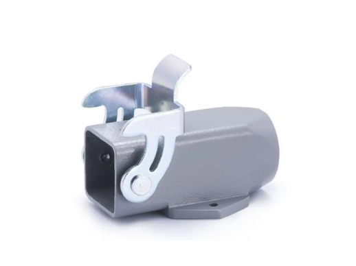 H3A-SF-1L/W-M20 - Flange Housing Metal w/Seal 1 Locking Lever Side Entry For "3A" Ser. M20 IP65