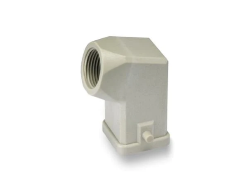 H3A.P-SE-2B-M20 - Hood Side Entry Plastic Grey w/2 Pegs For "3A" Ser. M20 IP65