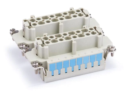 HE-016-FS B(17-32) - Heavy Duty Power Connectors FEMALE INSERT 32 POLE CAGE CLAMP