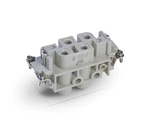 HK-004/2-F - Series K4/2 Insert 6P (4P/2P+E) - Size 16B - Female Screw Termination 4@ 80A/830V